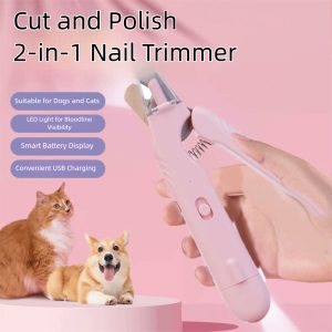 PlushPup LED Nail Trimmer 2-in-1